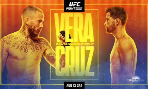 Прямая трансляция турнира UFC on ESPN 41 с главным боем Вера — Крус