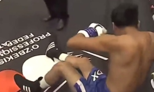 Титулованный узбекистанский боксер за 20 секунд вырубил соперника. Видео нокаута