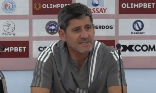 Наставник «Каспия» пожаловался после победы в Кубке Казахстана