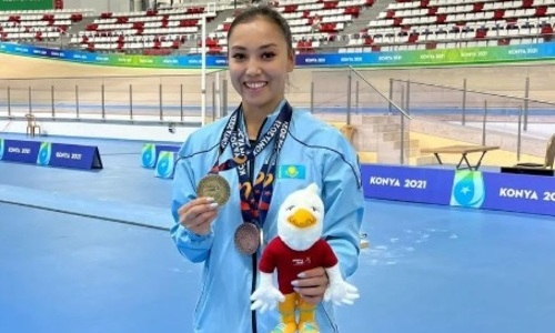 Казахстанка выиграла три медали Исламиады в спортивной гимнастике