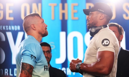 Усик — Джошуа: прямая трансляция боя-реванша