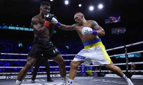 Опубликована статистика ударов боя-реванша Усик — Джошуа