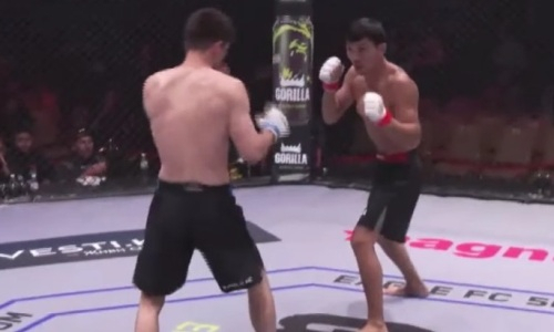 Сенсацией закончился бой казахстанского файтера на турнире лиги Хабиба в Нур-Султане