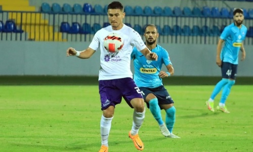 Казахстанский футболист провел очередной матч в чемпионате Азербайджана