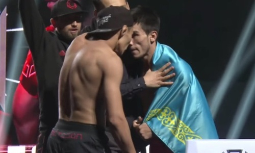 «Казахский Сехудо» устроил потасовку перед боем за титул. Видео