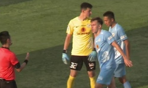 Видео гола Зябко матча Кубка Казахстана «Кызыл-Жар» — «Каспий»