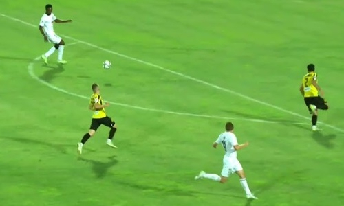 Видео гола Ньюадзи матча Кубка Казахстана «Ордабасы» — «Кайрат»