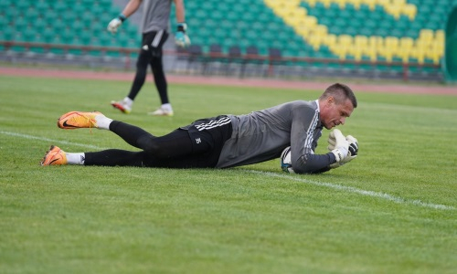 «Тобол» показал фоторепортаж с предыгровой тренировки домашнего матча против «Зриньски»