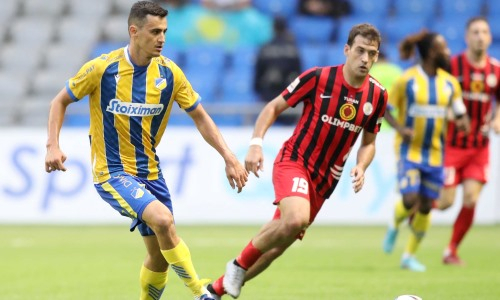 Фоторепортаж с матча Лиги Конференций «Кызыл-Жар» — АПОЭЛ 0:0 