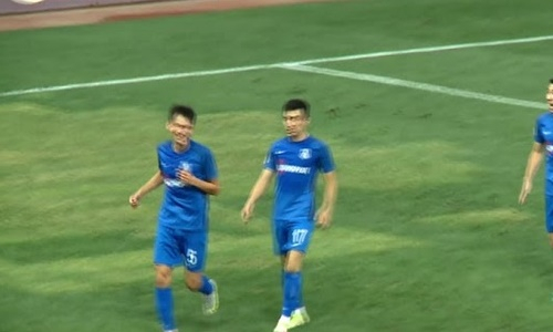 Видео гола Кенесбека матча Кубка Казахстана «Мактаарал» — «Тараз»