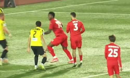 Видео гола Турлыбека матча Премьер-Лиги «Аксу» — «Кайрат»