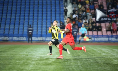 Фоторепортаж с матча Премьер-Лиги «Аксу» — «Кайрат» 1:2