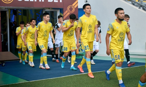«Астана М» и «Шахтер-Булат» забили семь мячей в матче Первой лиги
