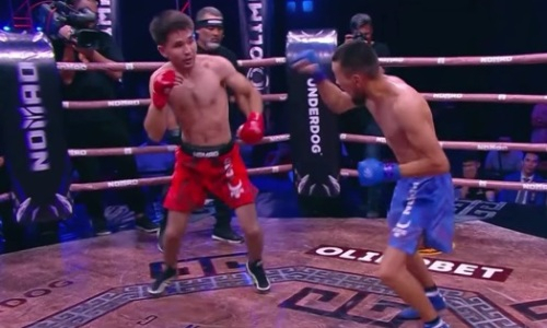 Видео боя Армана Ашимова против «Гладиатора»