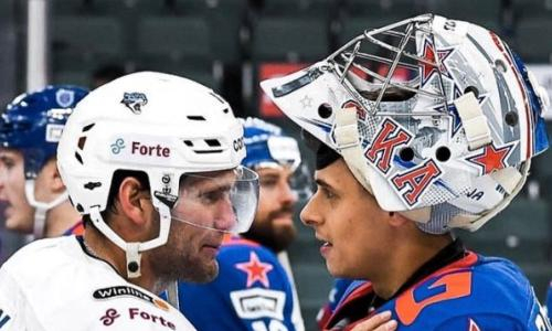 Фоторепортаж с матча КХЛ СКА — «Барыс» 3:1