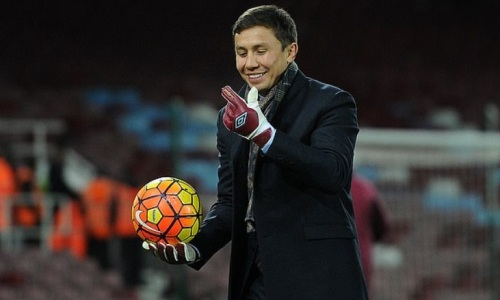 Геннадий Головкин «перенес» футбольный матч