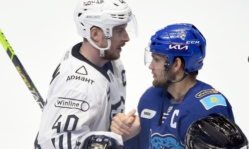 Новый капитан «Барыса» признан игроком дня в КХЛ