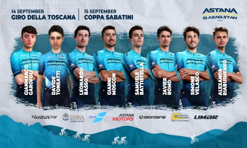 «Астана» объявила состав команды на две итальянские «однодневки»
