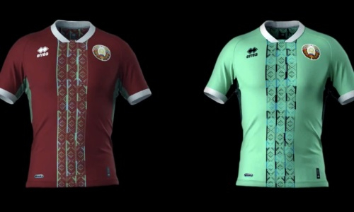 Сборная Беларуси презентовала новую форму перед матчем с Казахстаном