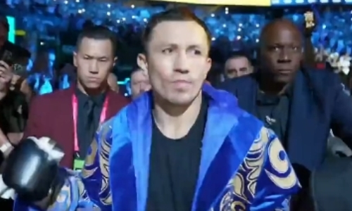 Видео выхода Головкина на ринг в третьем бою с «Канело»