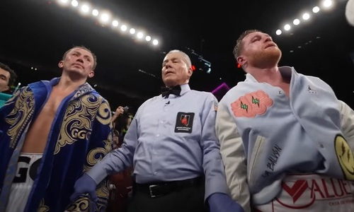 Появилось видео закулисья трилогии Головкин — «Канело»