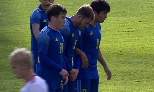 Молодежная сборная Казахстана дала бой России в товарищеском матче