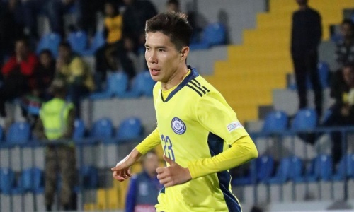 20-летний футболист «Кайрата» дебютировал за сборную Казахстана