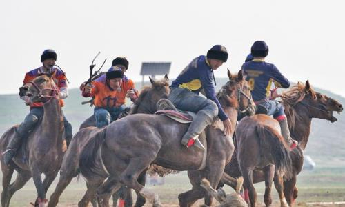 Казахстанские спортсмены будут играть в кокпар на арендованных турецких лошадях