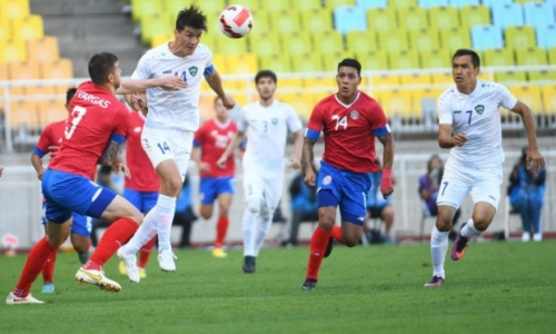 Сборная Узбекистана выпустила форварда из КПЛ и эпично проиграла на 93-й минуте. Видео