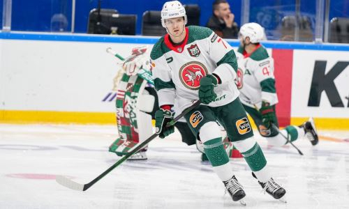 Игрок сборной Казахстана высказался о победе своего клуба в матче КХЛ 