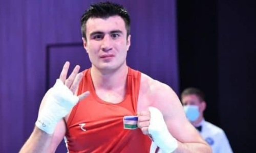 Звезда бокса Узбекистана попал в неожиданную ситуацию на тренировке. Видео