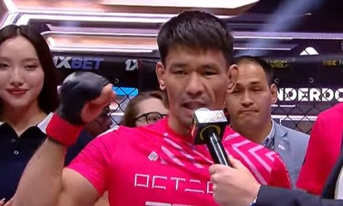 Казахстанец бросил вызов сразу после жесткого нокаута самого популярного бойца страны