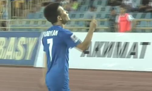 Видео гола Кабылана матча Премьер-Лиги «Ордабасы» — «Туран»