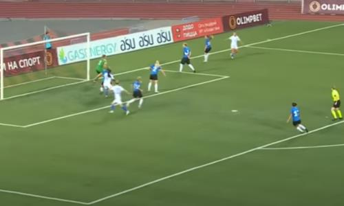 Видеообзор матча отбора на чемпионат мира-2023 среди женщин Казахстан — Эстония 0:2