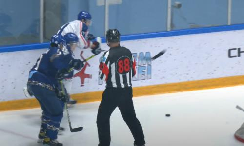 Видеообзор матча чемпионата Казахстана «Снежные Барсы» — «Кулагер» 1:8