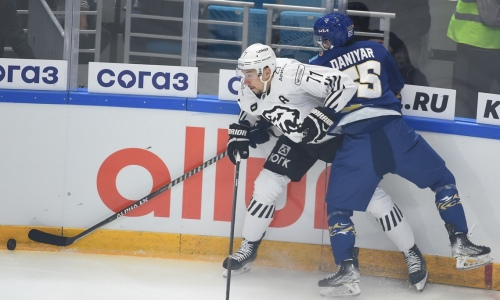 Фоторепортаж с матча КХЛ «Барыс» — «Трактор» 3:1 