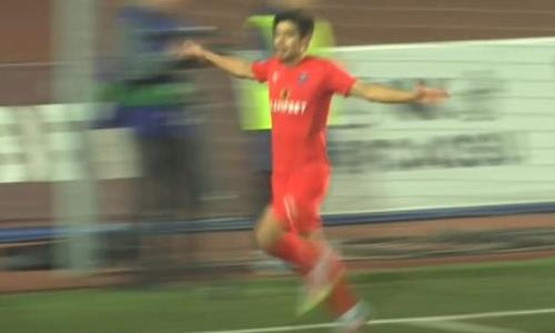 Видео гола Тунгышбаева матча Премьер-Лиги «Аксу» — «Акжайык»