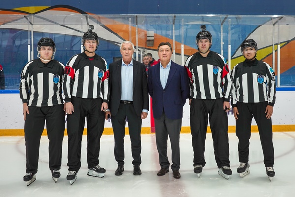 Президент Международной федерации хоккея посетил «Барыс-Арену». Фото