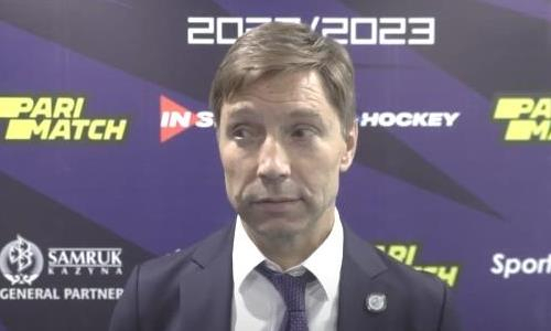 Наставники команд высказались о матчах чемпионата Казахстана «Снежные Барсы» — «Торпедо» 3:2 Б, 1:3