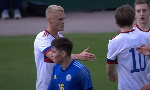 Видеообзор товарищеского матча молодежных сборных Казахстана и России
