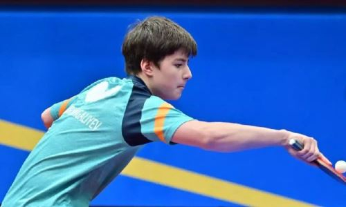 Сборная Казахстана по настольному теннису одержала первую победу на ЧМ-2022