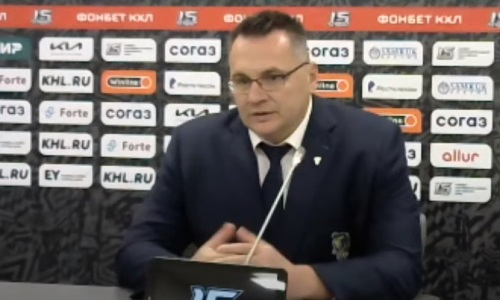 Андрей Назаров объяснил поражение в Астане и оценил «Барыс»