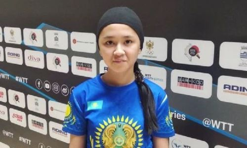Казахстанка завоевала «бронзу» на турнире по настольному теннису в Черногории