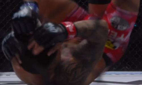 Дебют бойца на турнире ONE FC закончился эффектным нокаутом в первом раунде. Видео