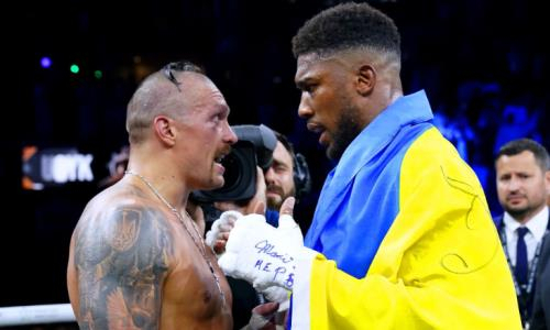 «Куда ты бьешь, б***ь?!». Появилось уникальное видео с реванша Усик — Джошуа, снятое из угла украинца