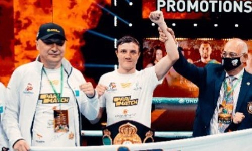 Объявлены дата и место проведения следующего боя чемпиона WBA из Казахстана