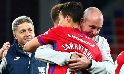 Зайнутдинов спел вместе с футболистами ЦСКА и «Динамо» перед «братским дерби» в РПЛ. Видео