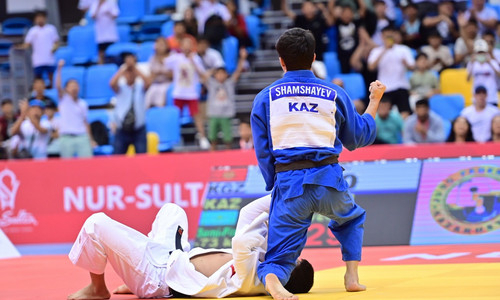 Казахстан стартовал с победы в третий день чемпионата мира по дзюдо в Ташкенте