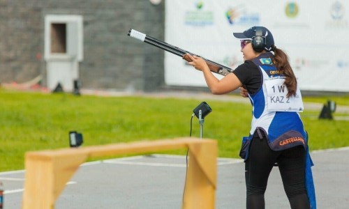 Сборная Казахстана по стендовой стрельбе завоевала медаль чемпионата мира