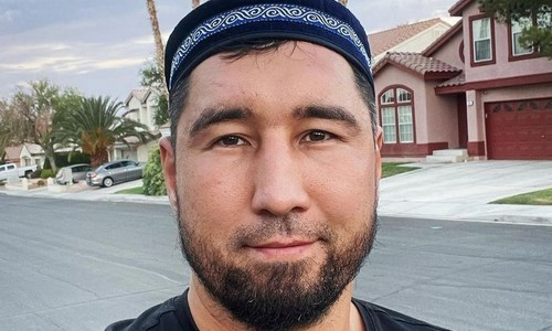 Айдос Ербосынулы показал видео с прогулки по Лас-Вегасу перед боем за титул чемпиона мира